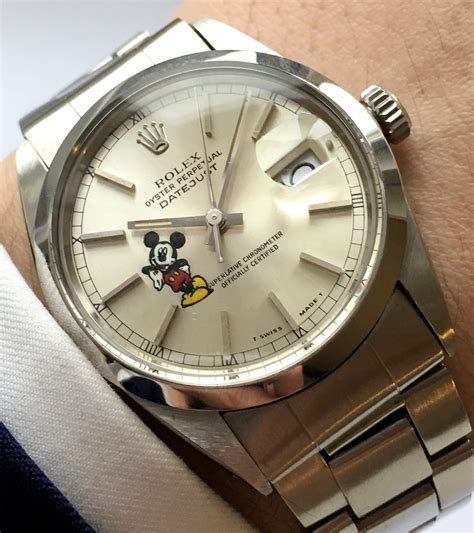 mickey mouse rolex|Rolex datejust Mickey Mouse.